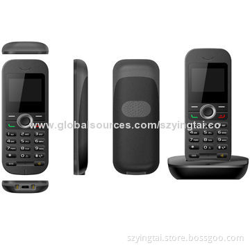 GSM Quad Band Mobile Phones with 1.8-inch LCD and Desktop Charger, Support GPRS